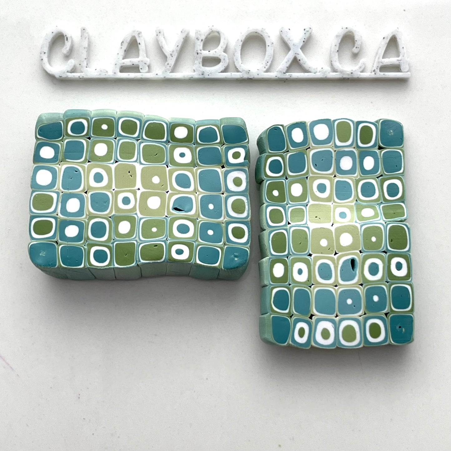 Deep Sea palette - color recipes for Premo polymer clay