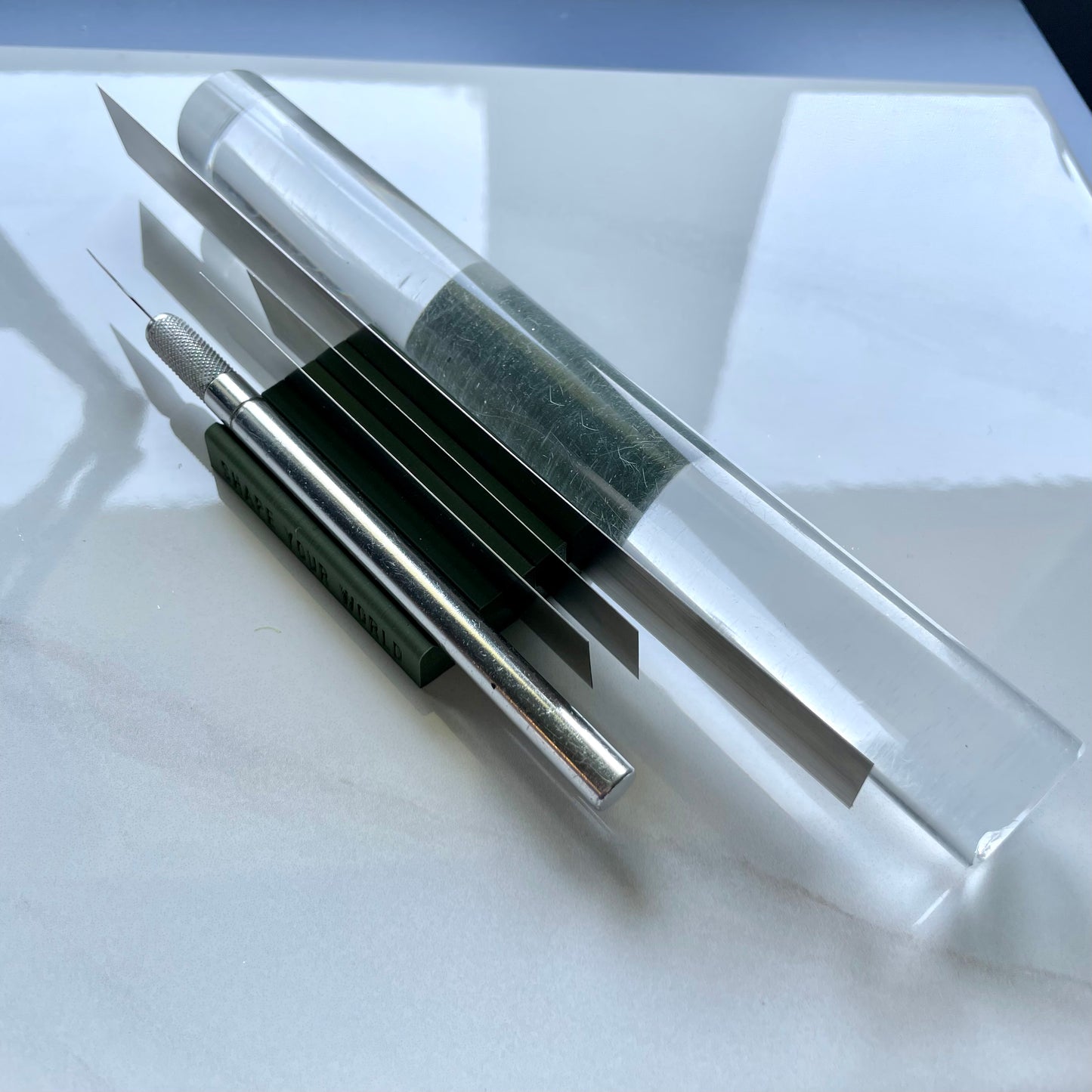 Clay blade holder - organizer for clay tools