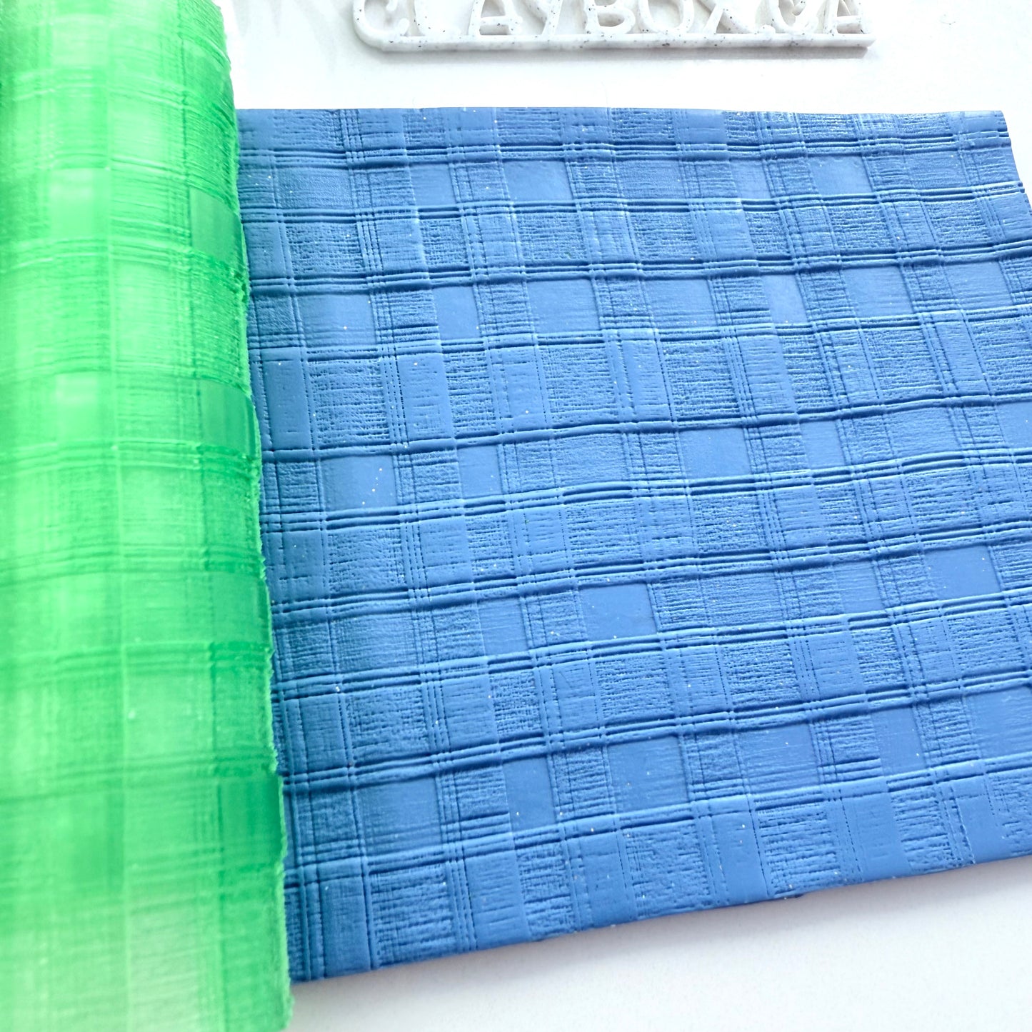 Plaid Texture Roller for Polymer Clay – 3D Printed Clay Roller