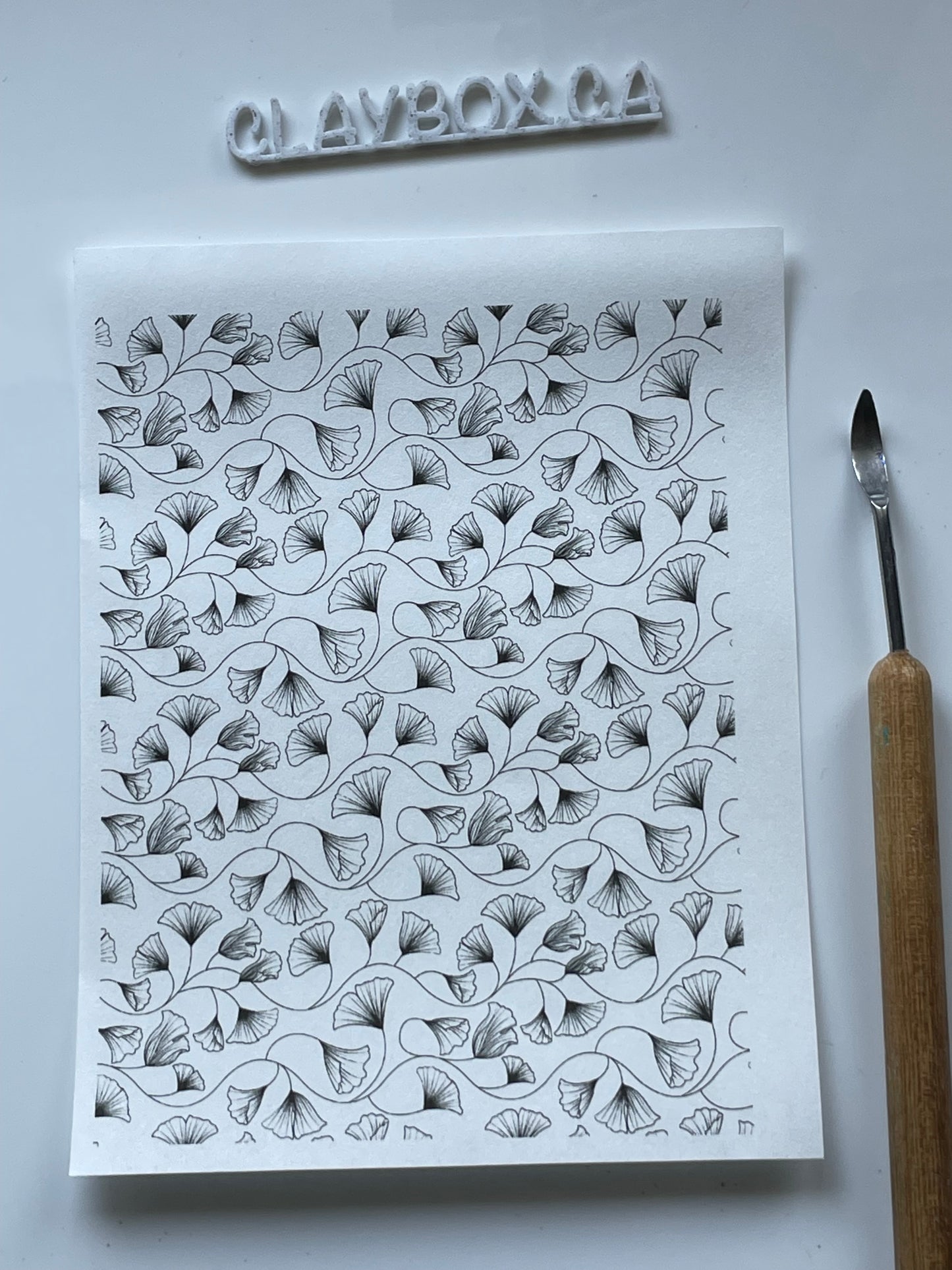 Various image transfers - for use with polymer clay
