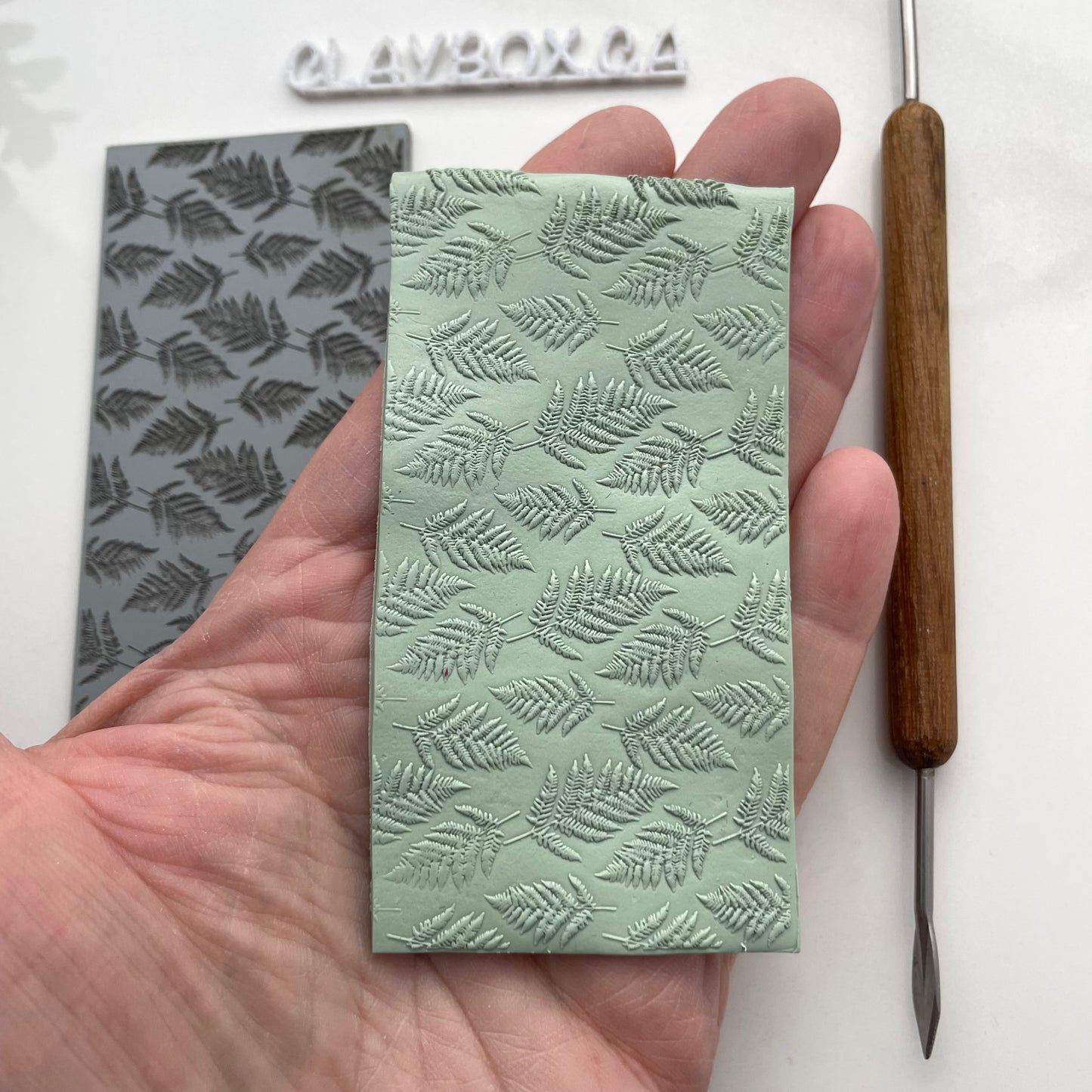 Ferns texture mat