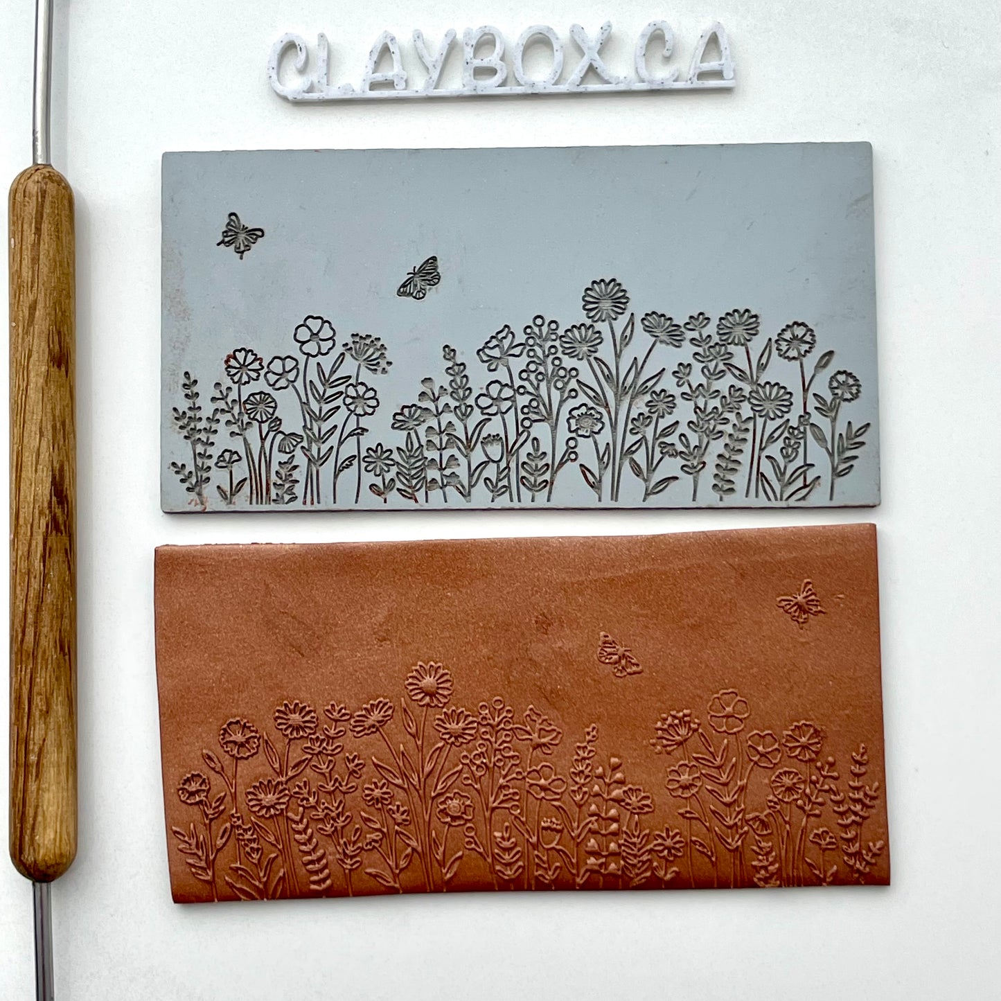 Wildflowers texture mat