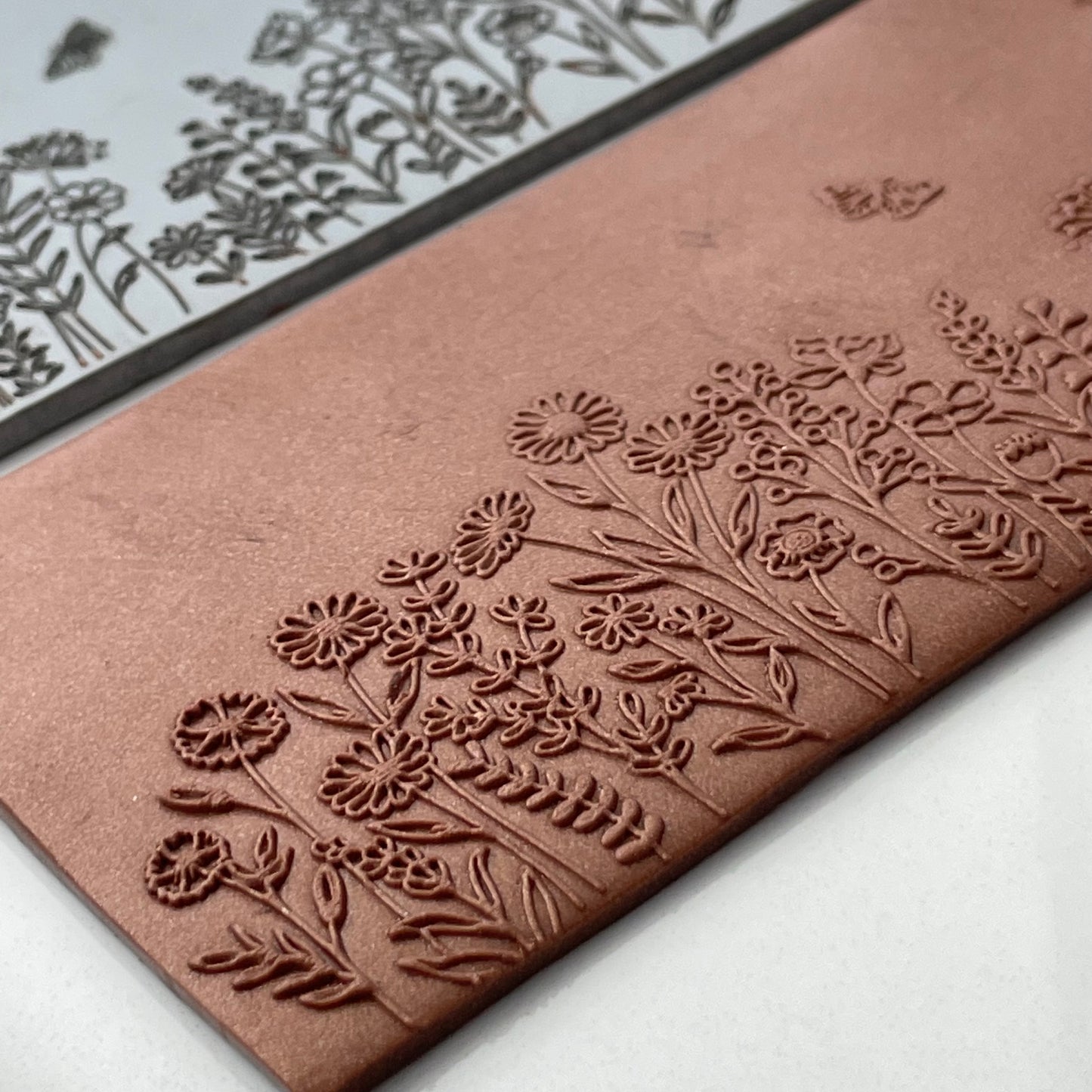 Wildflowers texture mat