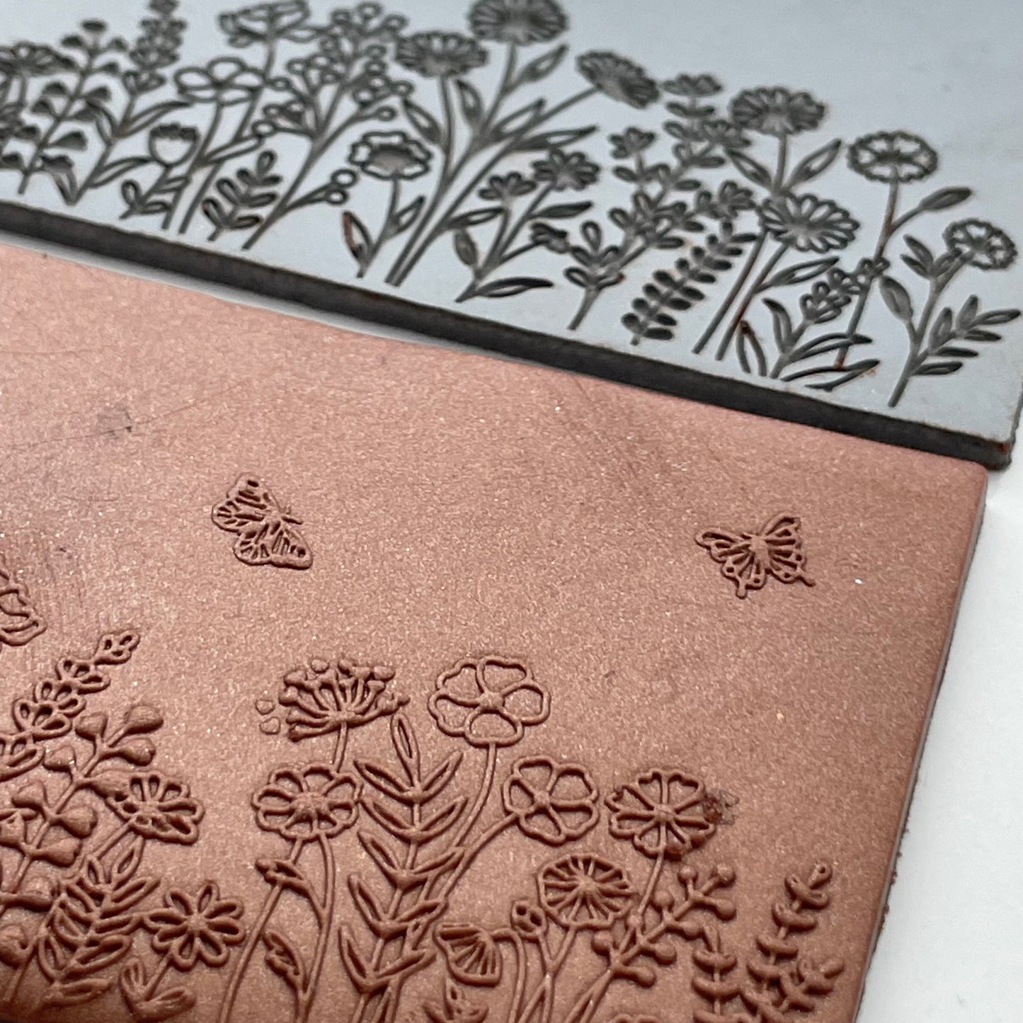 Wildflowers texture mat