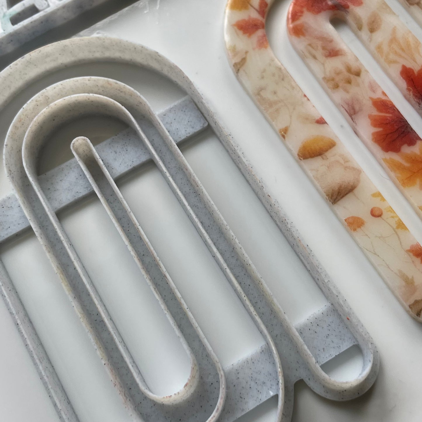 Giant paperclip cutter