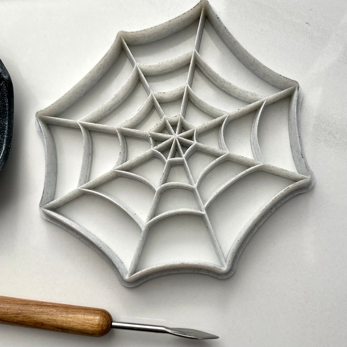 Spider web large cutter - perfect for making ring dishes or coasters