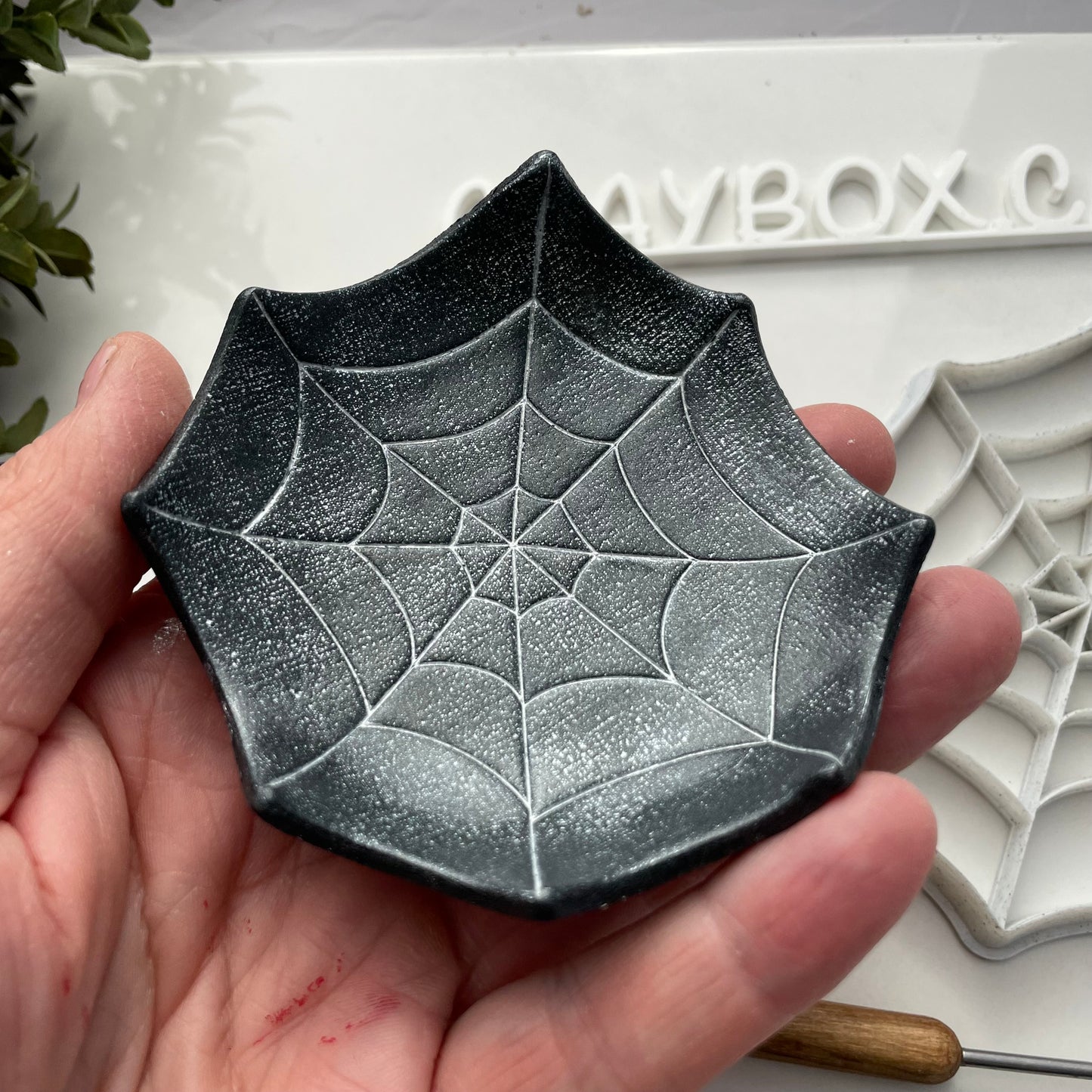 Spider web large cutter - perfect for making ring dishes or coasters