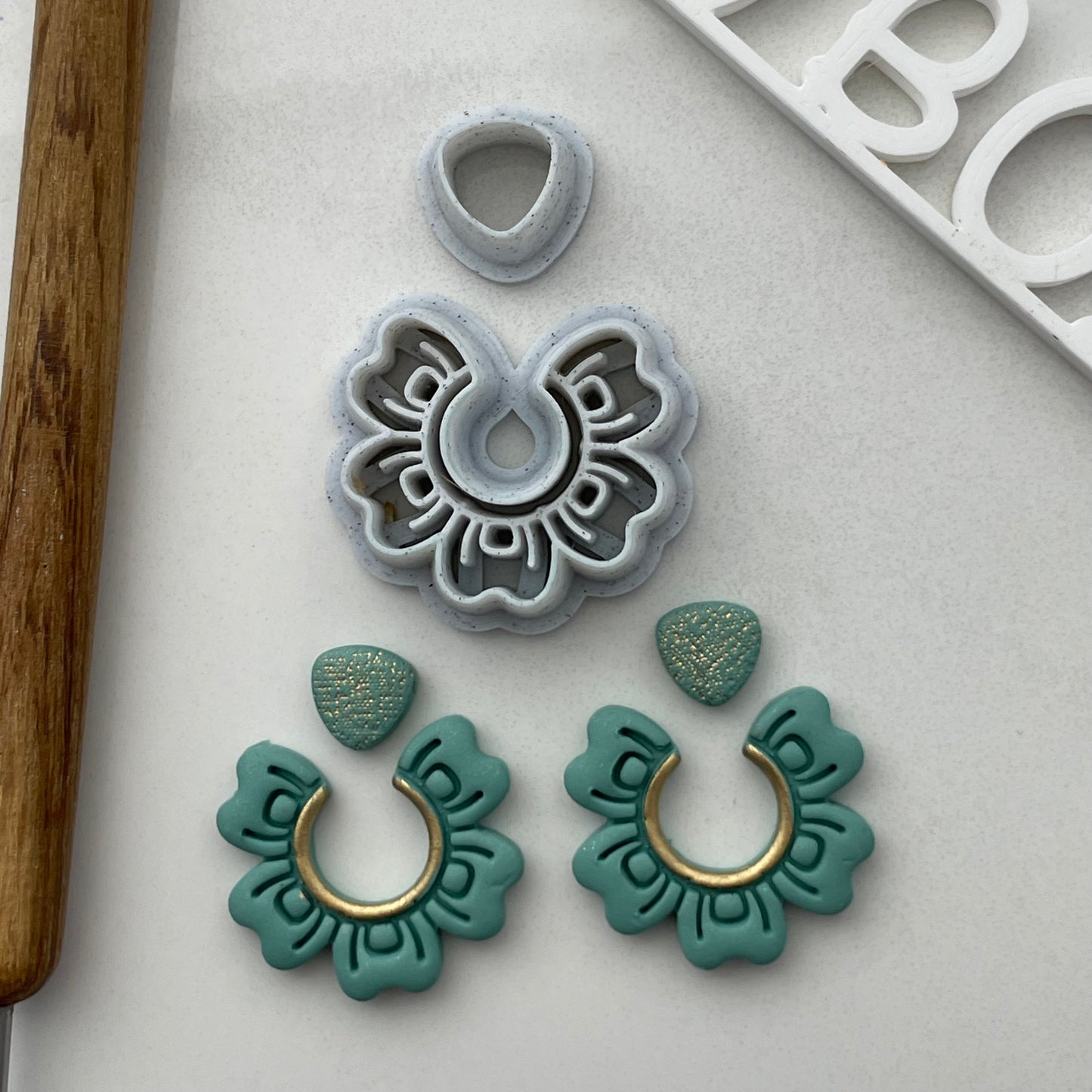 Henna dangle cutter set - two pieces