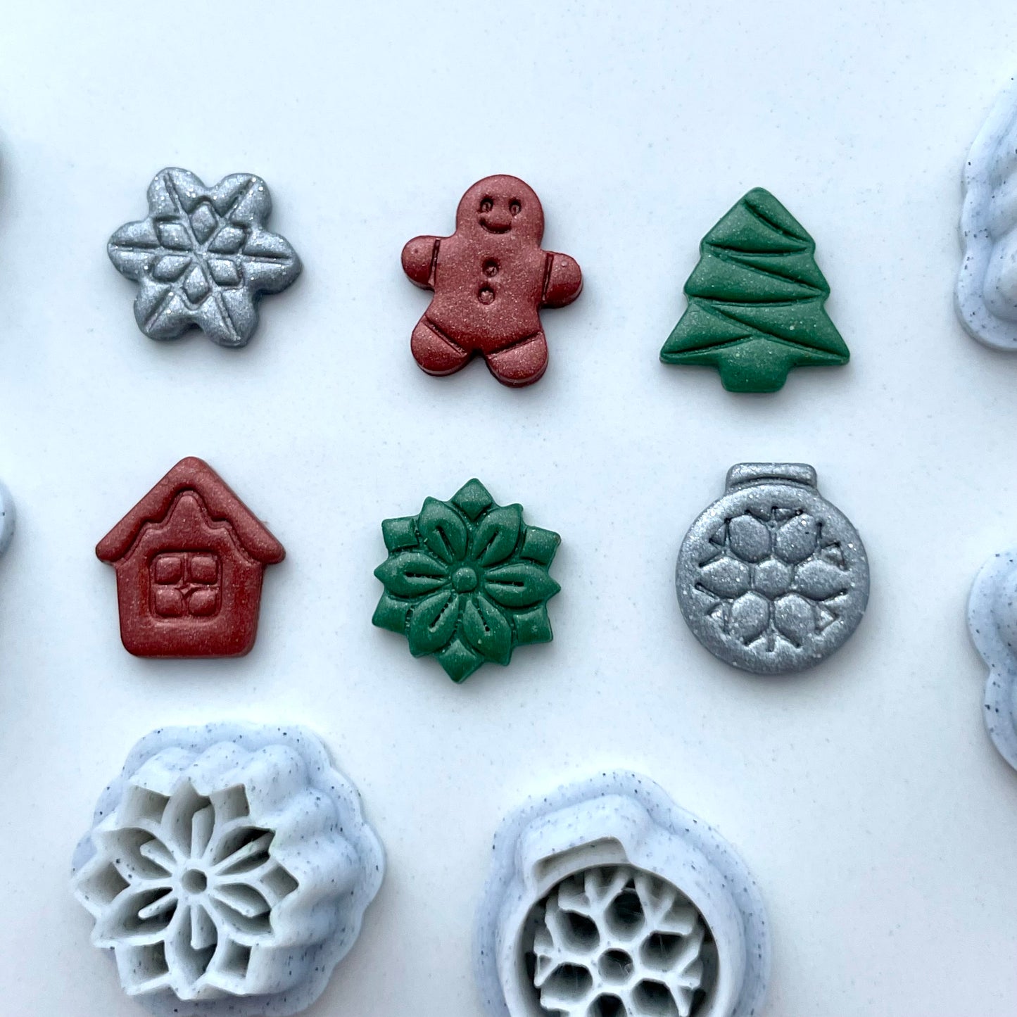 Christmas stud cutters set