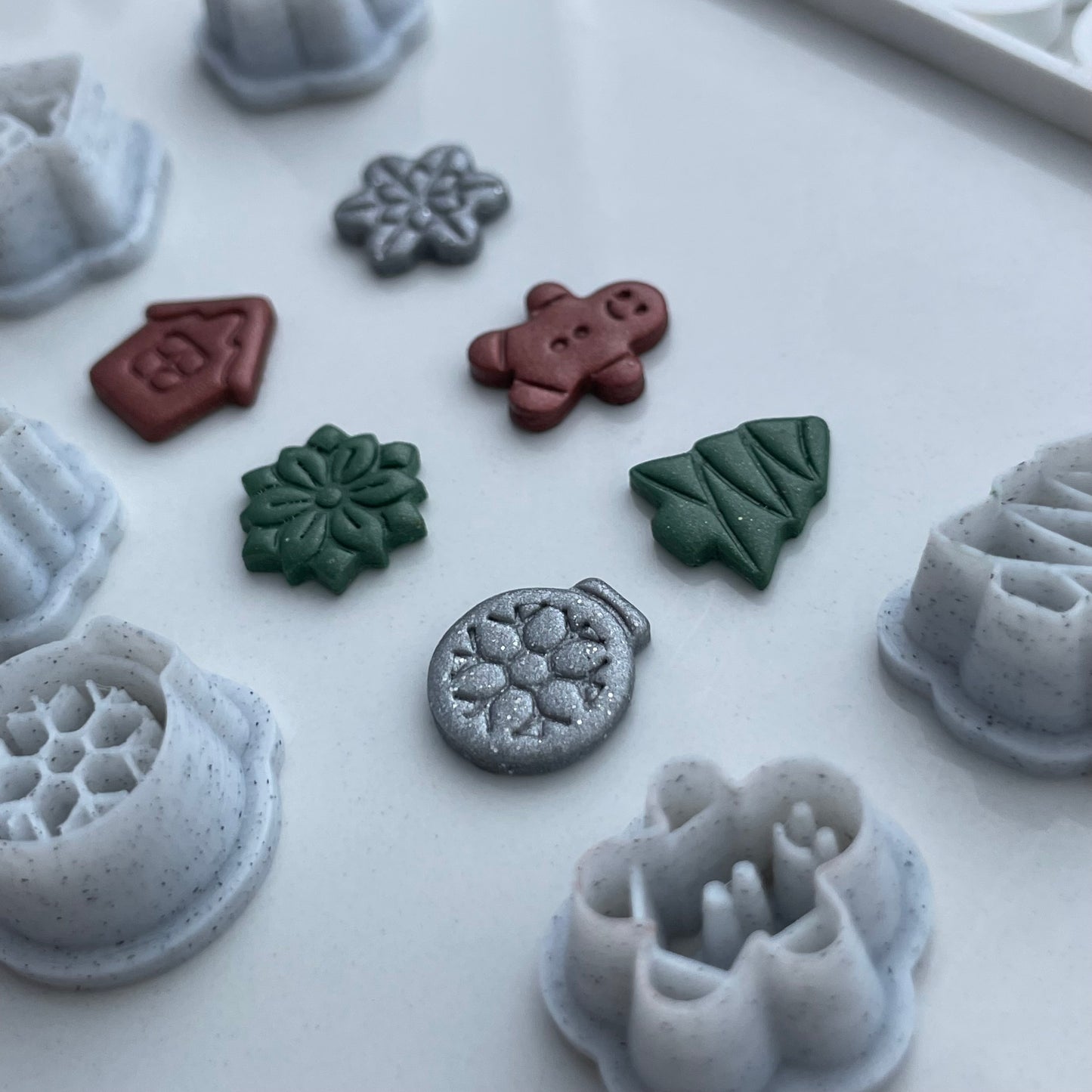 Christmas stud cutters set