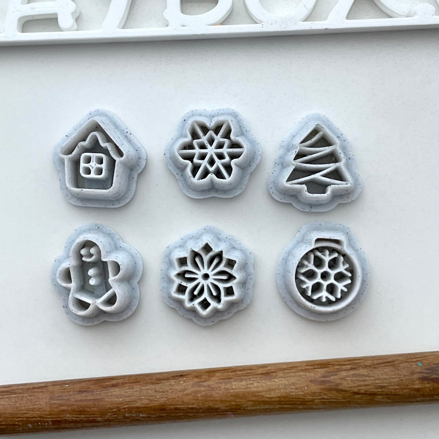 Christmas stud cutters set