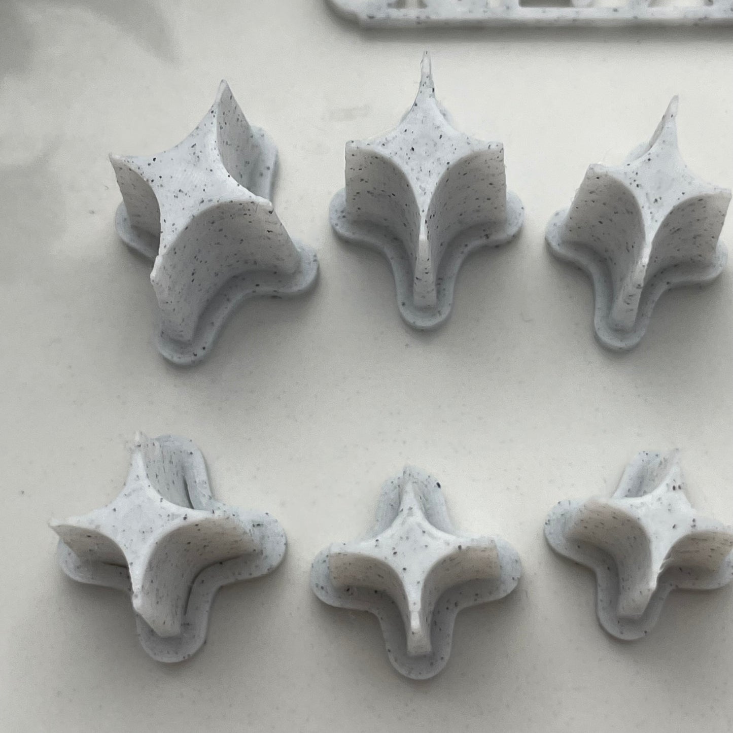 Star stamp set - made for use with polymer clay