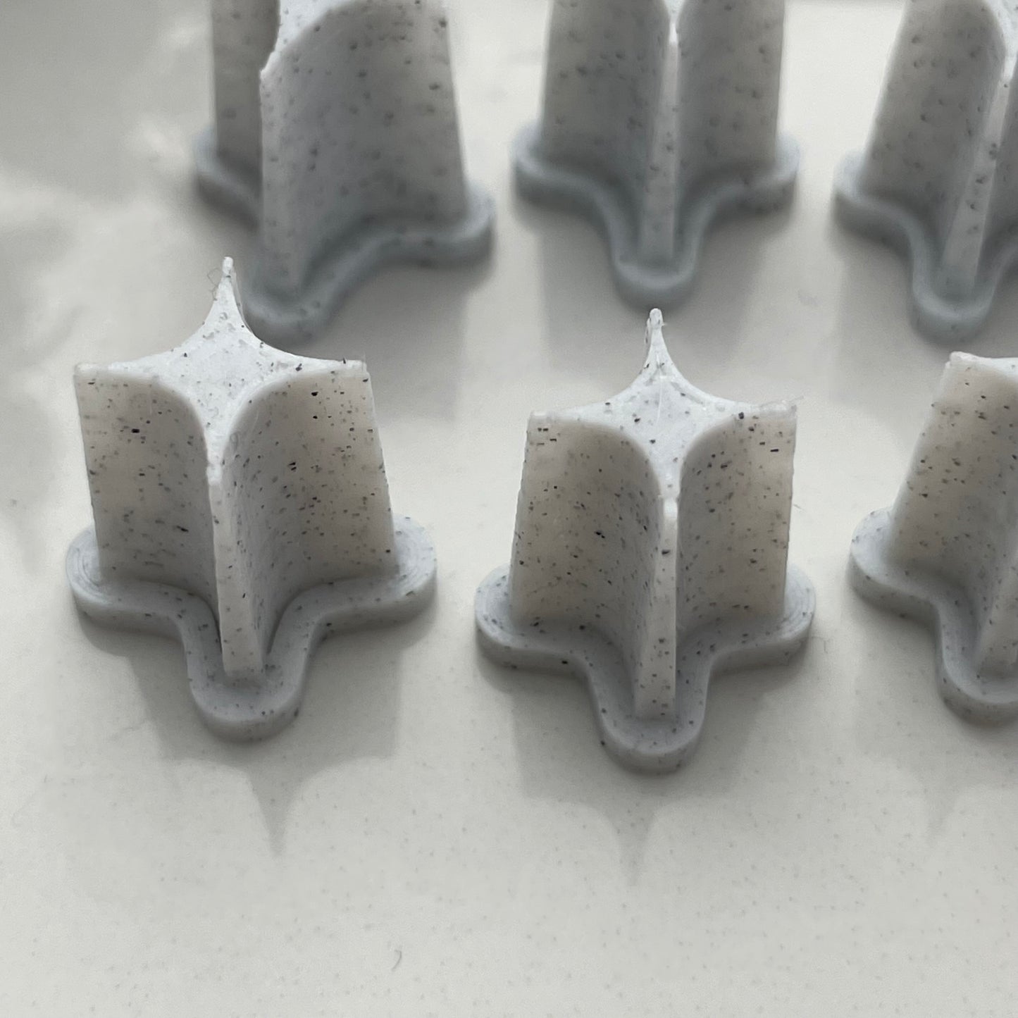 Star stamp set - made for use with polymer clay