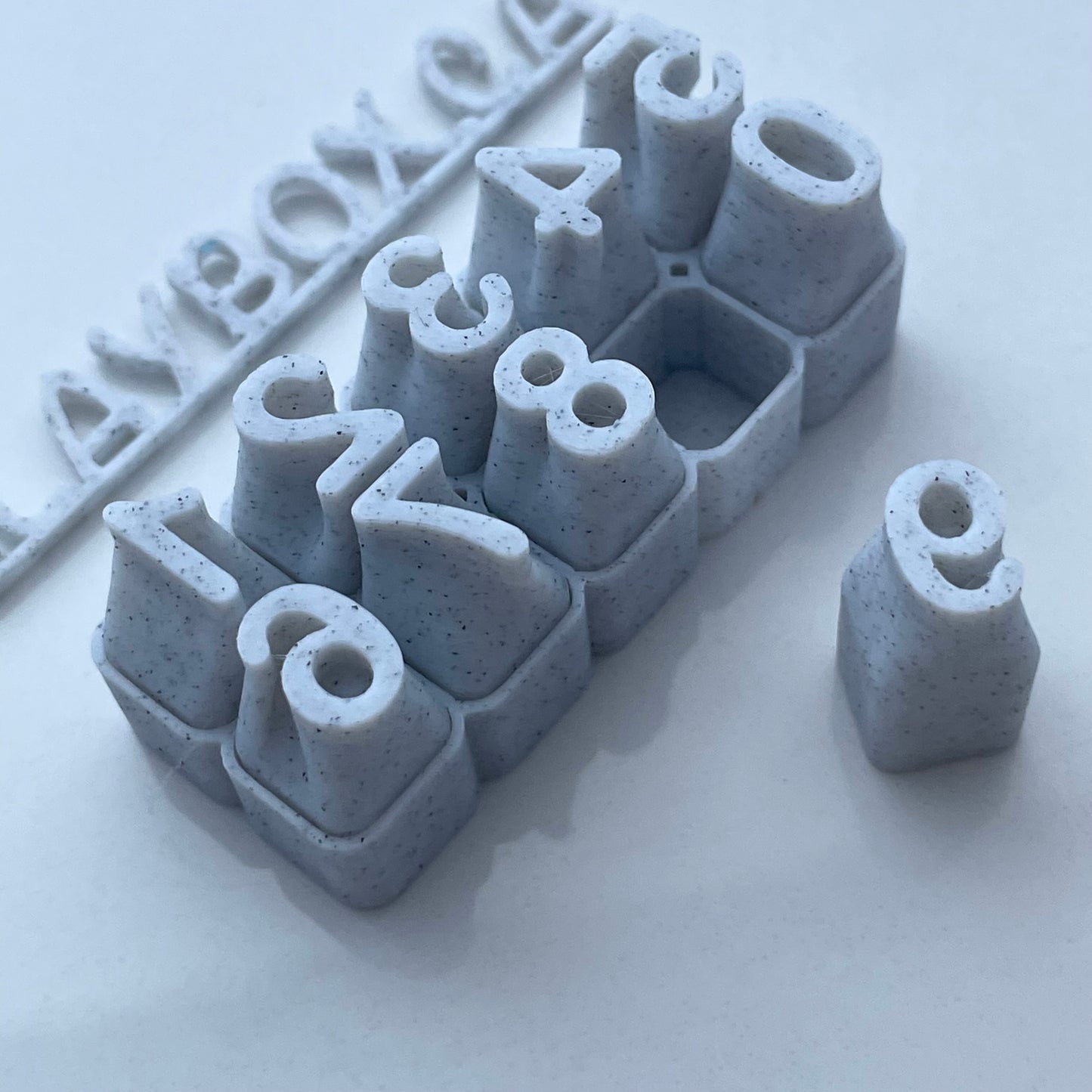 Numbers stamp set