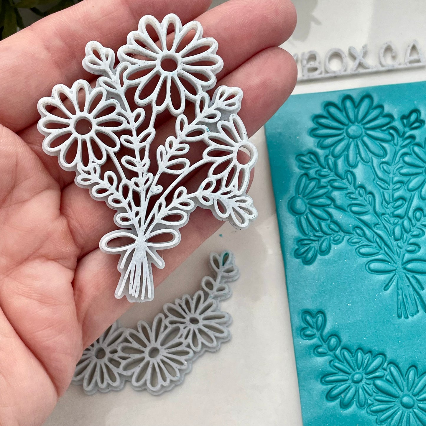 Chunky daisy stamps