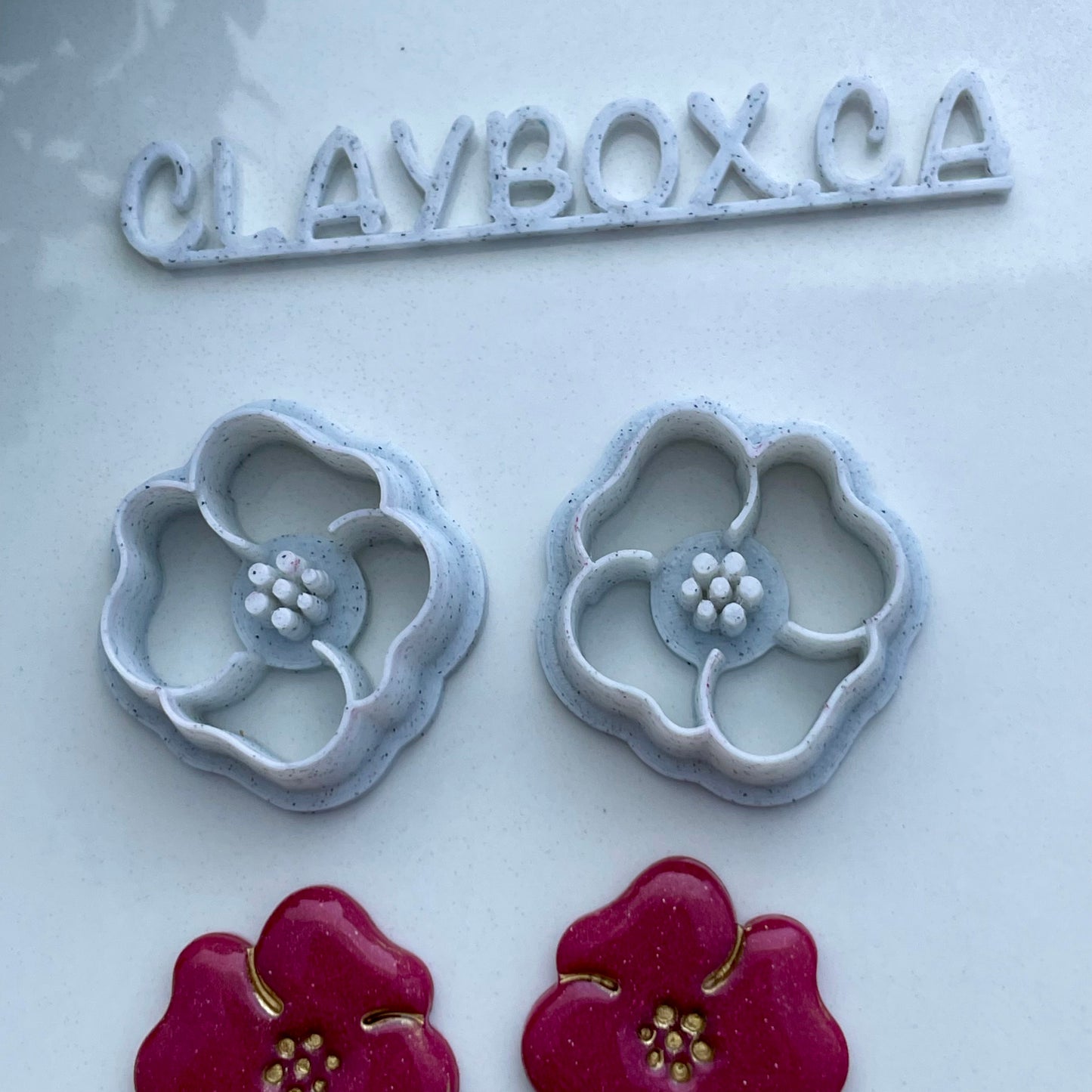 Boho flower cutter pair