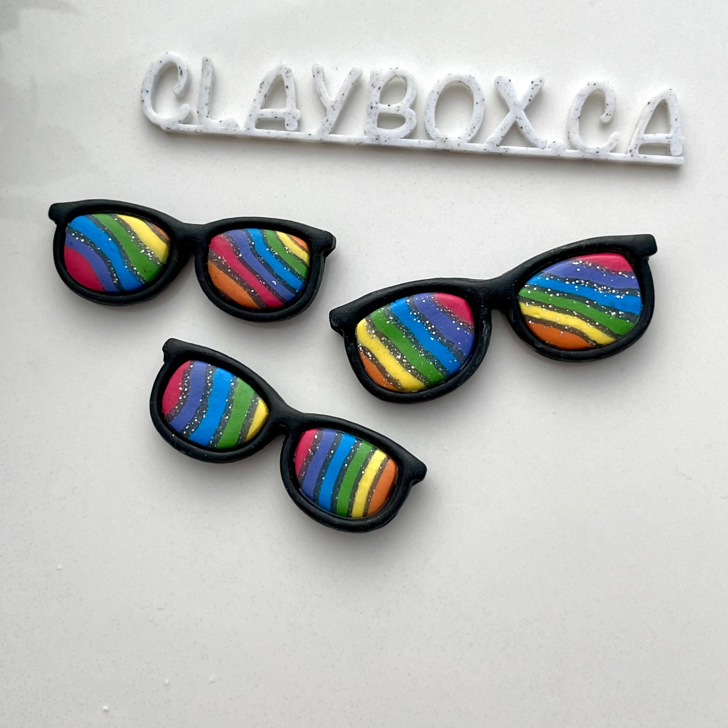 Rainbow palette - color recipes for Premo polymer clay