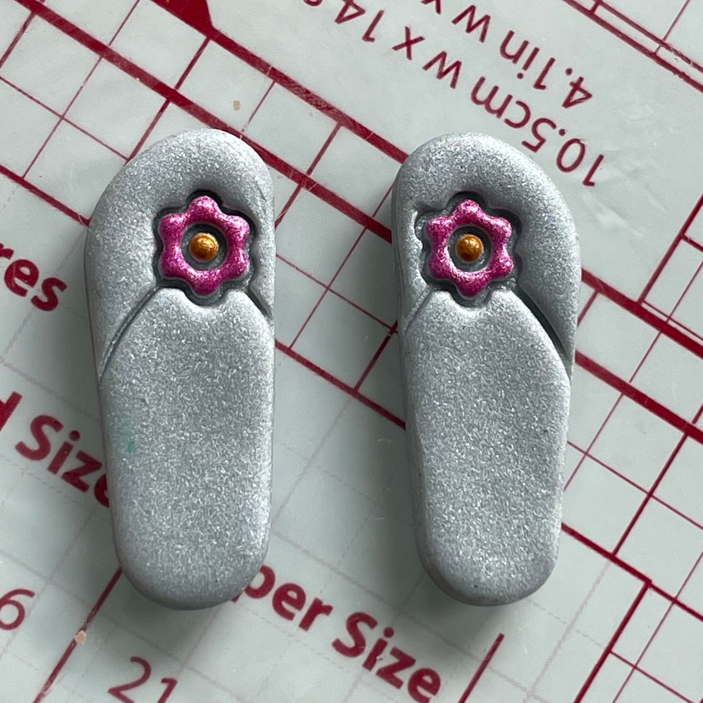 Flip flops combined stamp/cutters