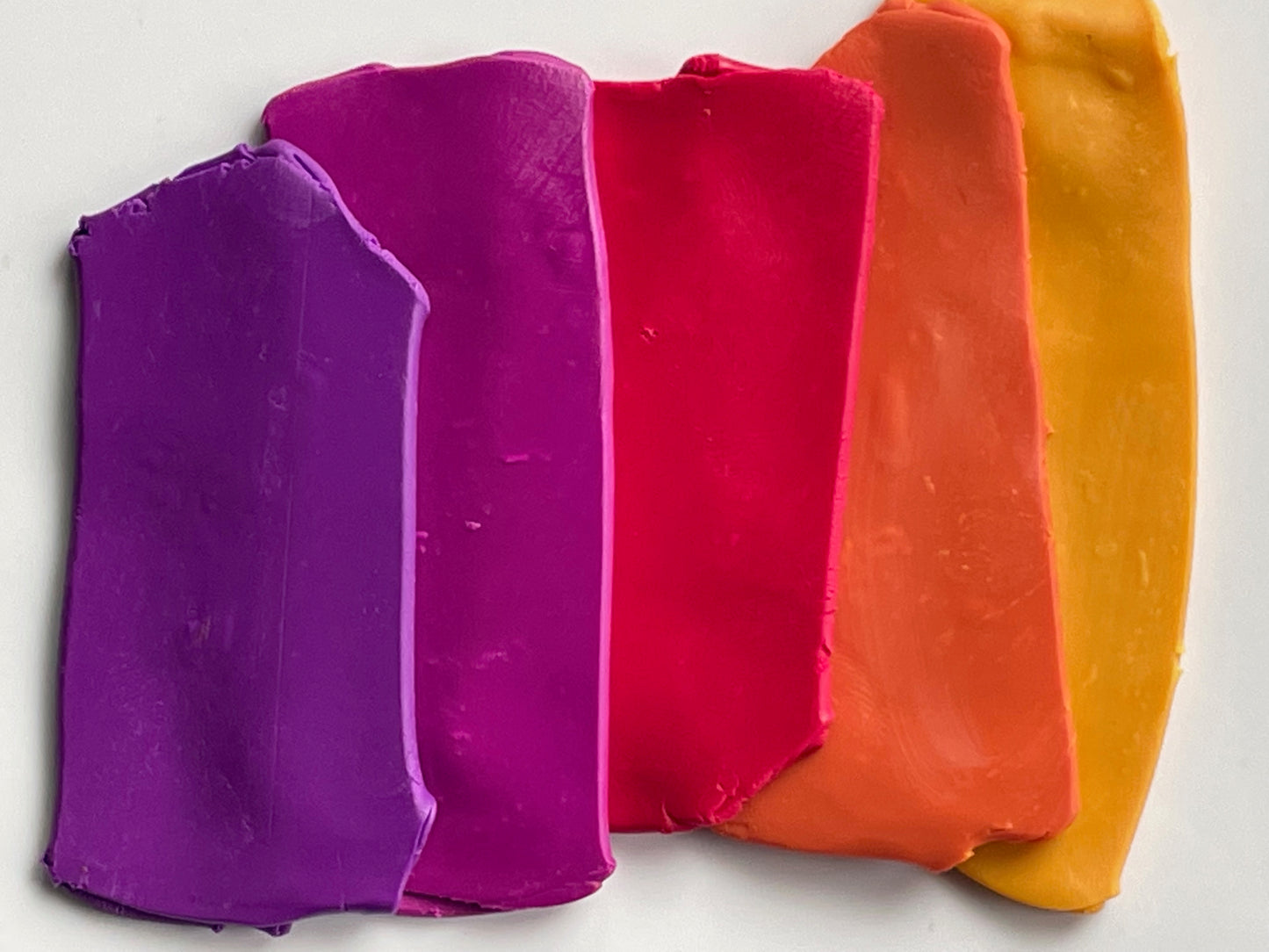 Wild Flowers palette - color recipes for Premo polymer clay
