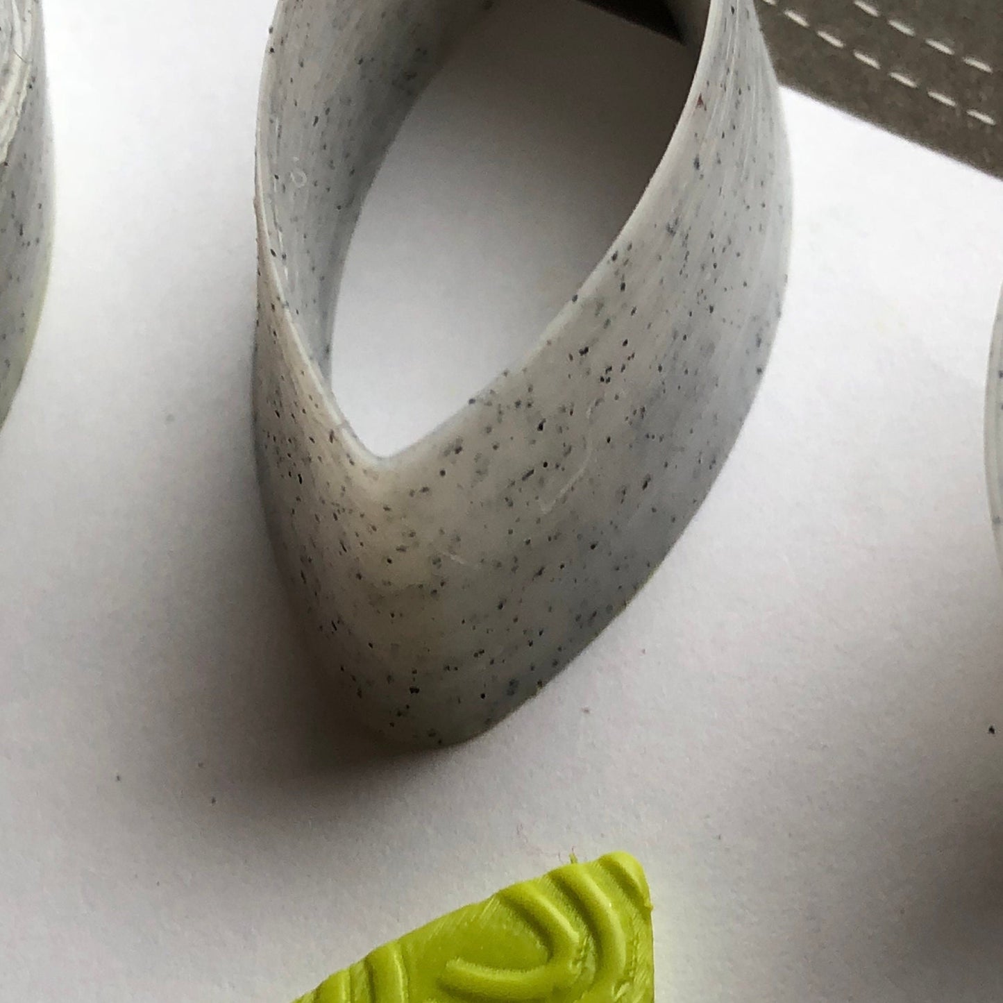 Horse eye shape cutter set - made for use with polymer clay