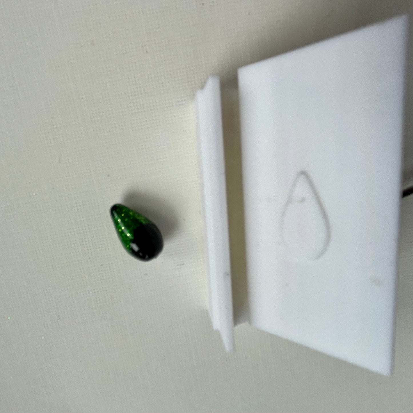 Teardrop bead roller - made for use with polymer clay