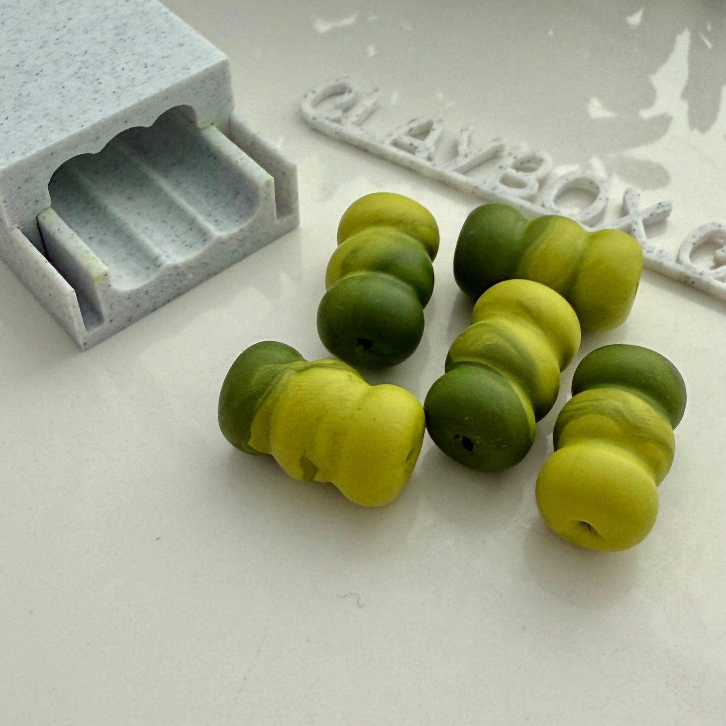 Stacked bead roller - made for use with polymer clay