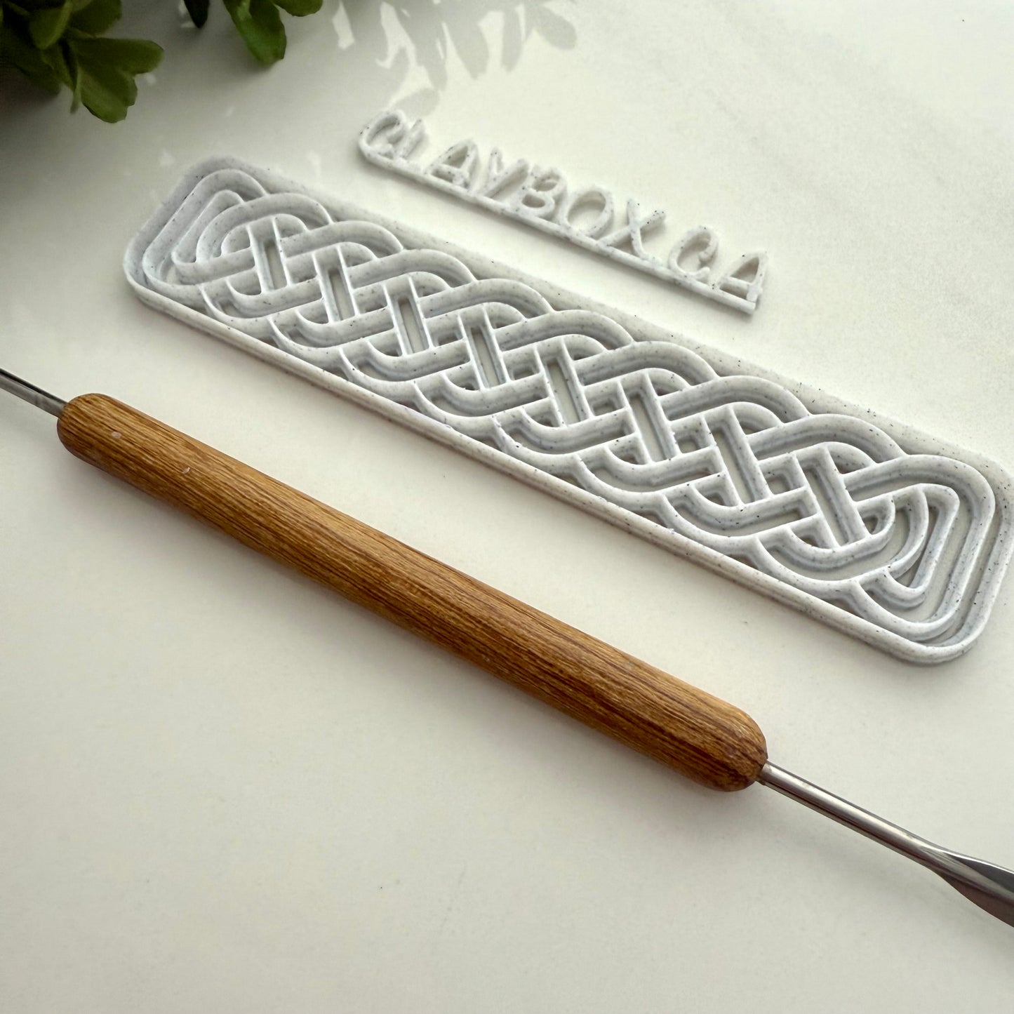 Bookmark or bracelet stamps and matching cutter