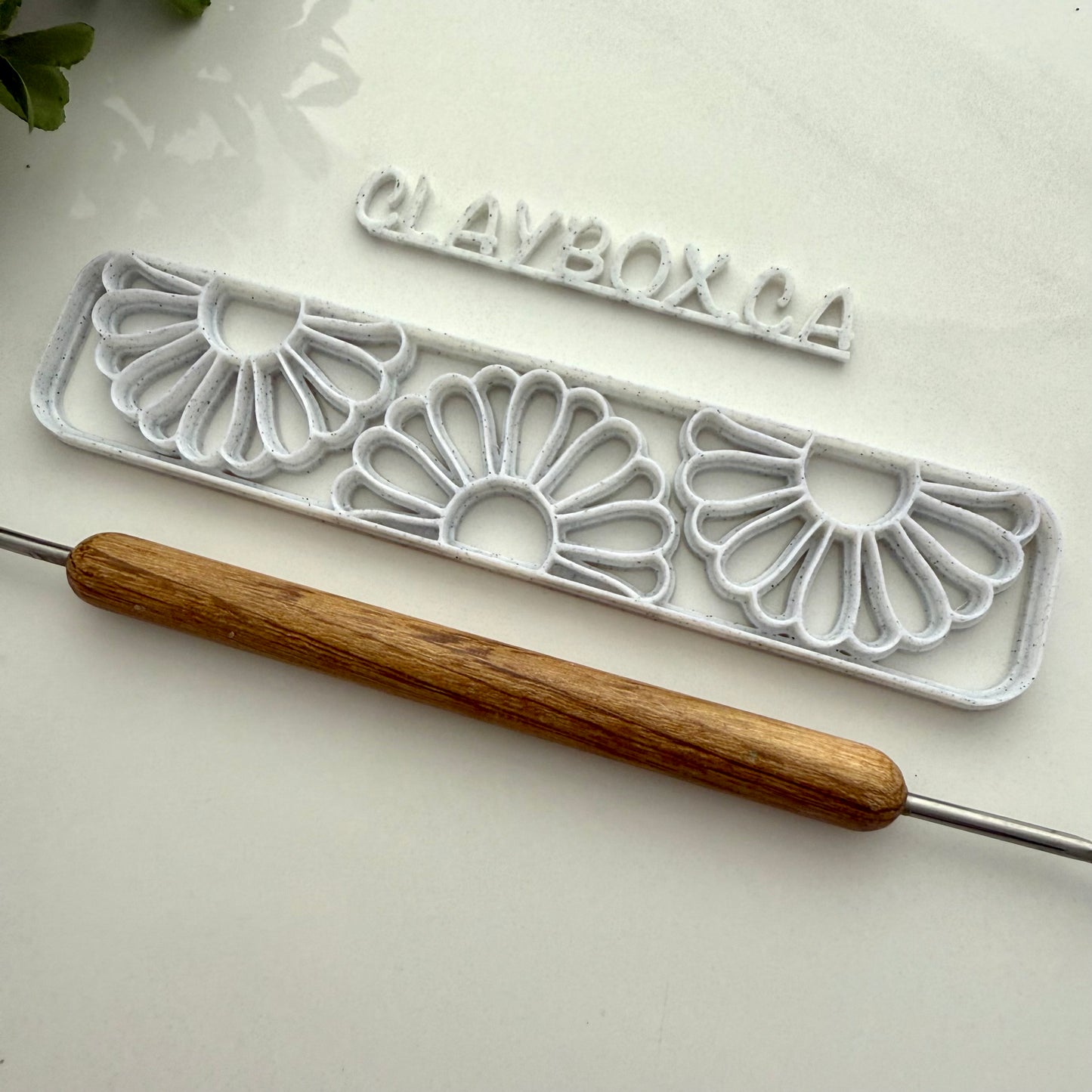 Bookmark or bracelet stamps and matching cutter