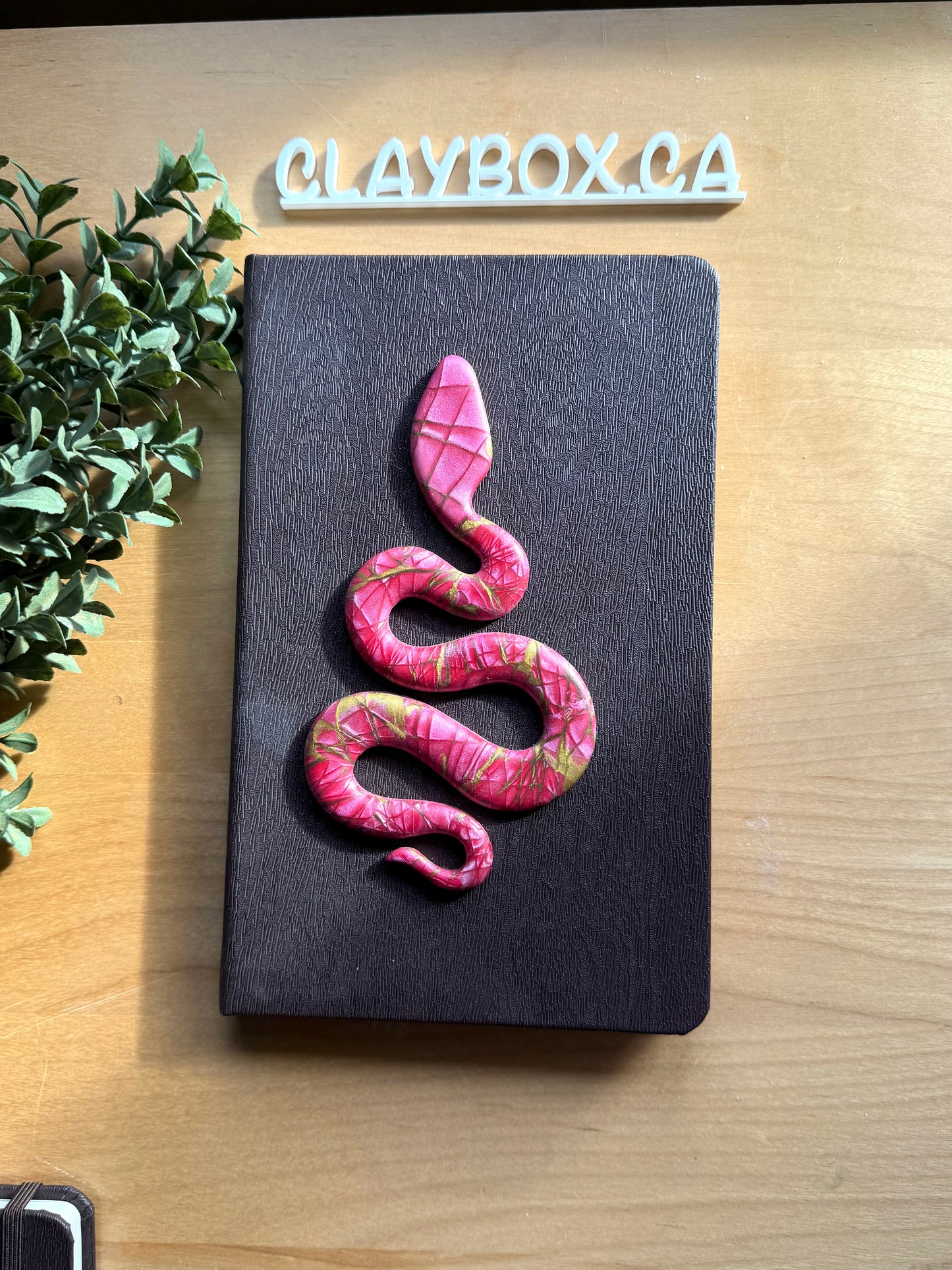 Journals with Polymer Clay Designs – Unique and One-of-a-Kind