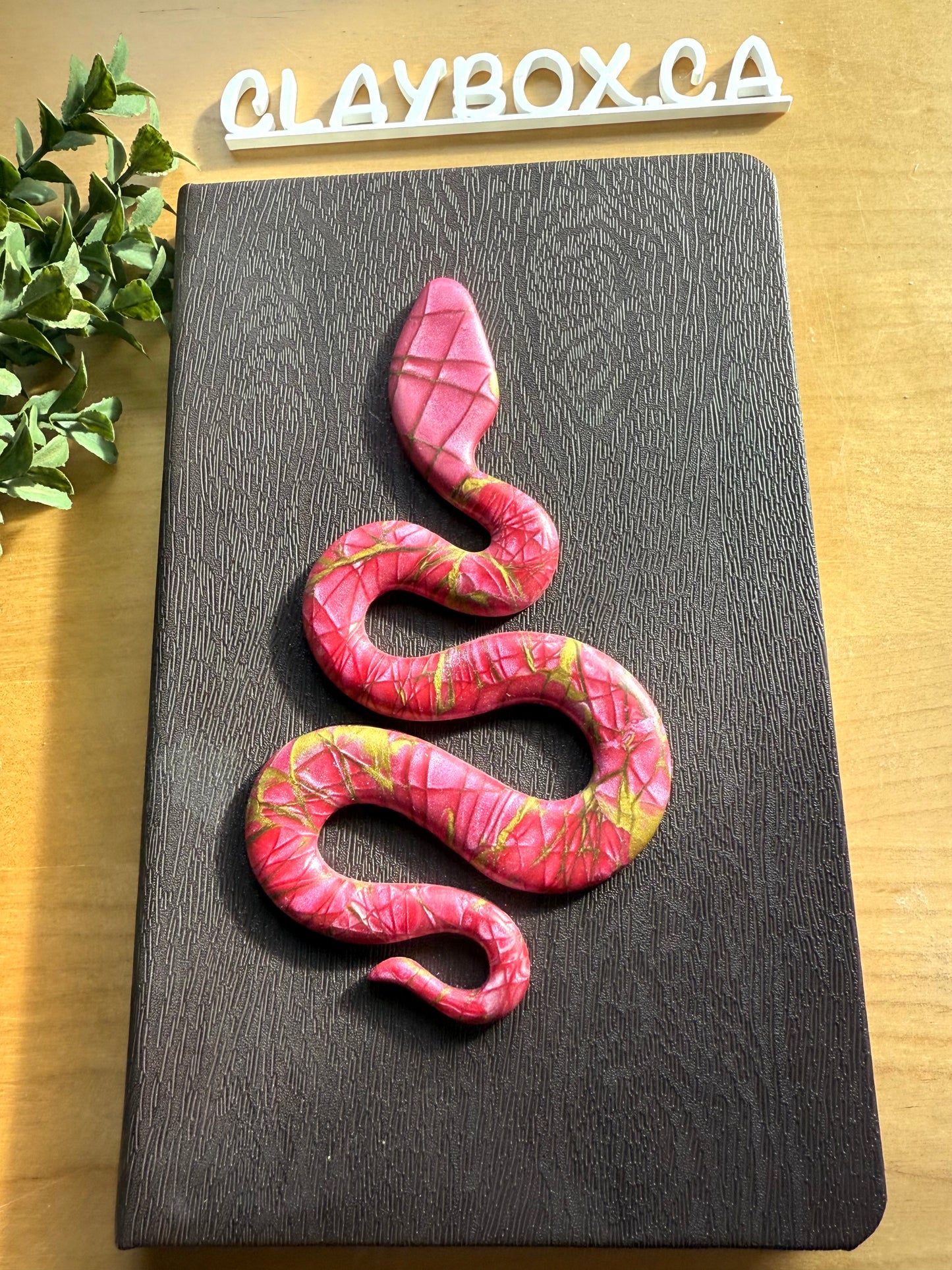 Journals with Polymer Clay Designs – Unique and One-of-a-Kind