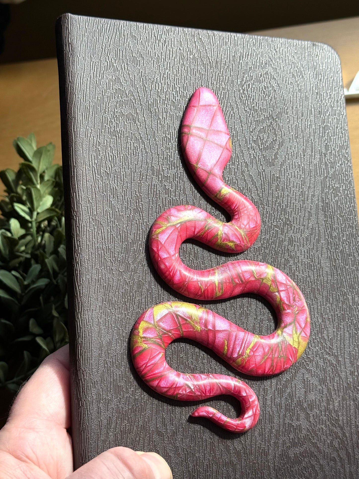 Journals with Polymer Clay Designs – Unique and One-of-a-Kind