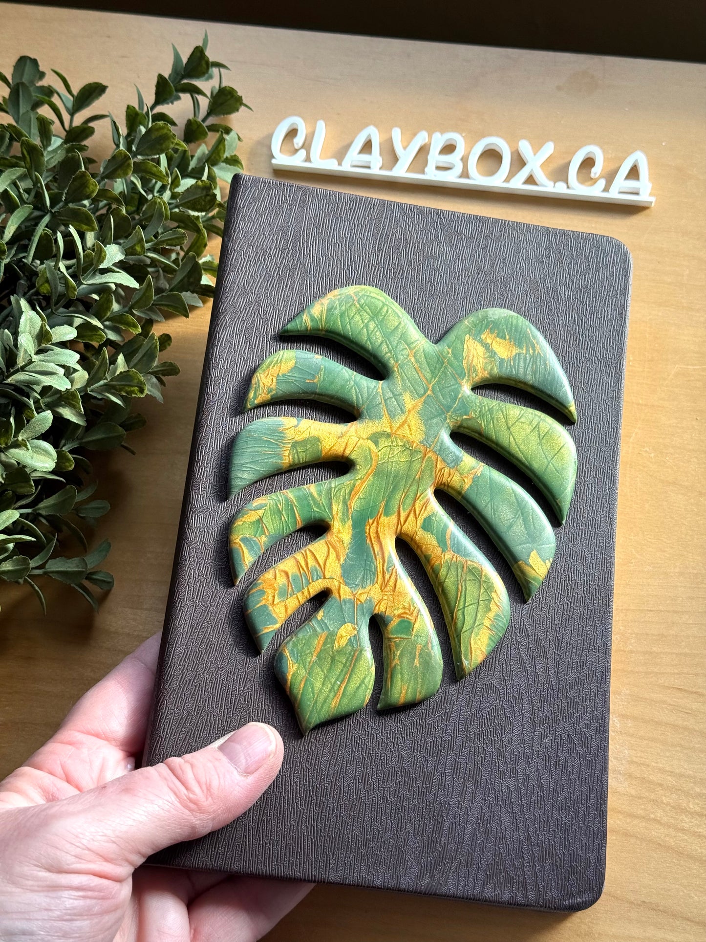 Journals with Polymer Clay Designs – Unique and One-of-a-Kind