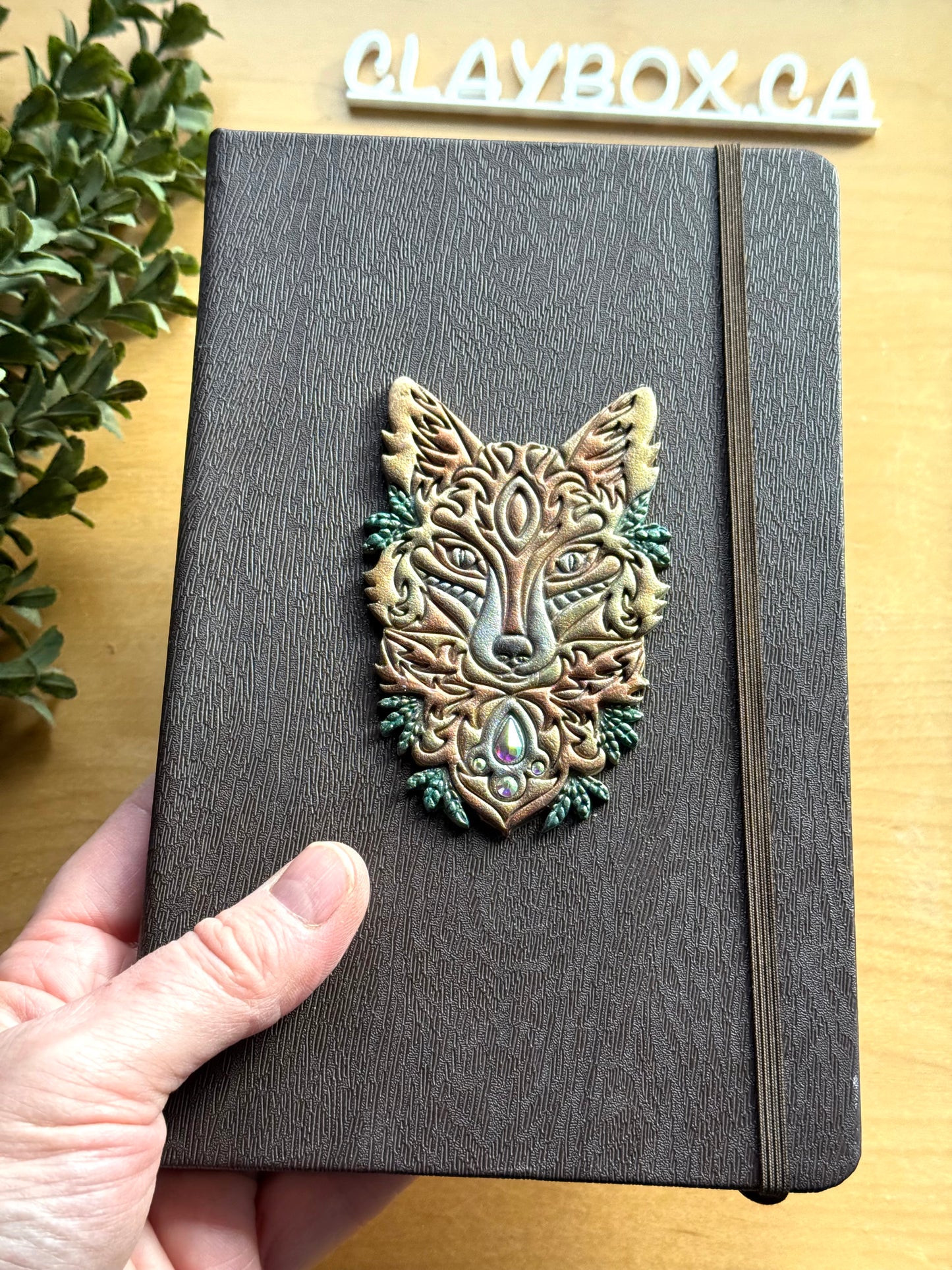 Journals with Polymer Clay Designs – Unique and One-of-a-Kind