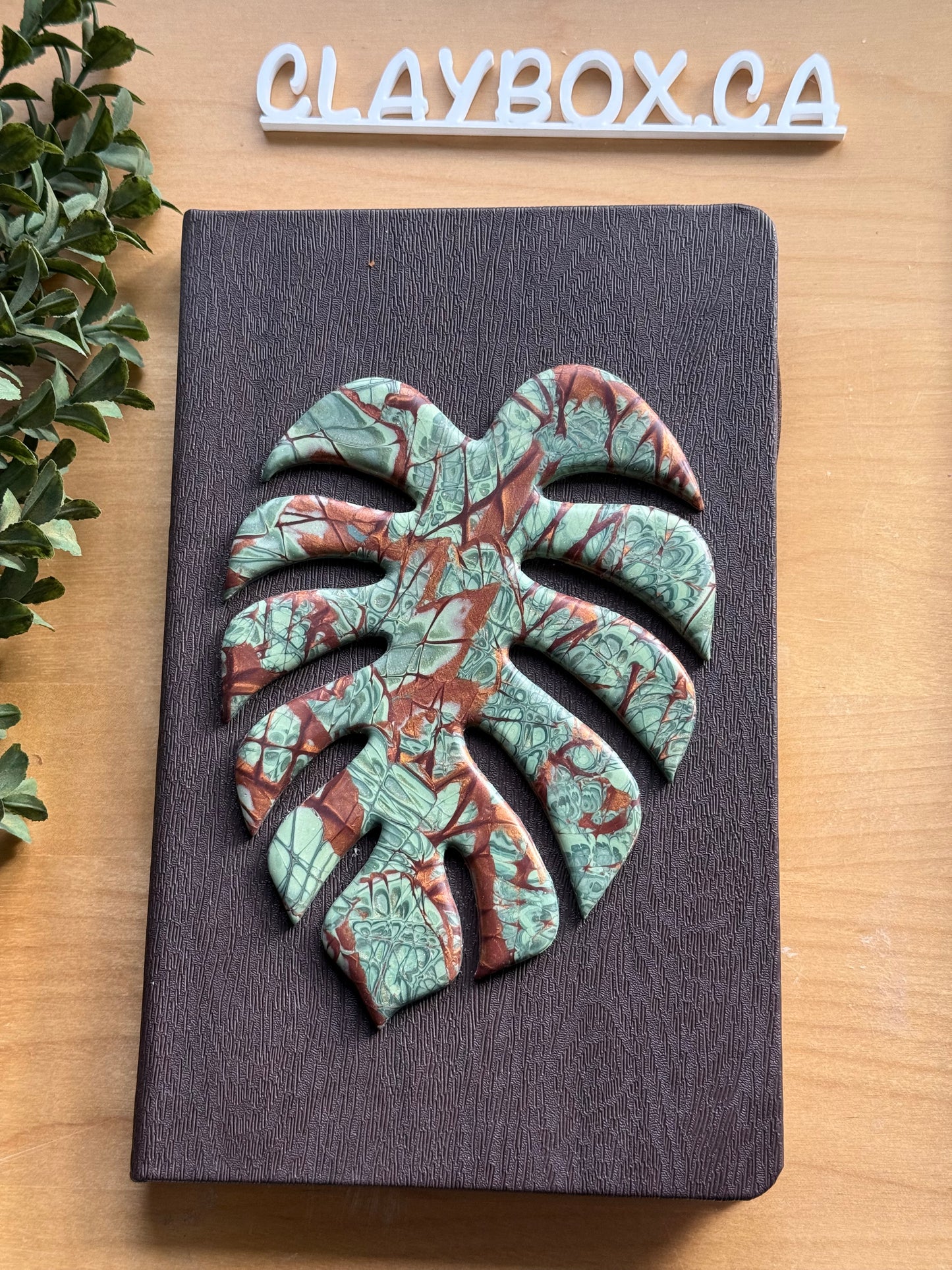 Journals with Polymer Clay Designs – Unique and One-of-a-Kind