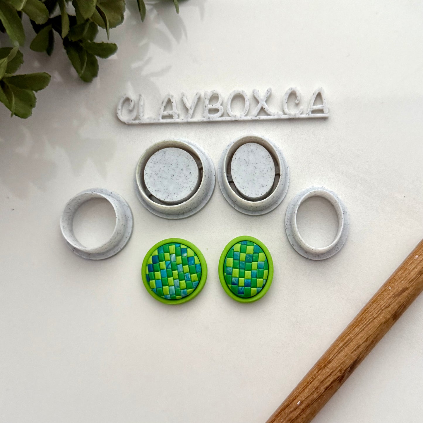 Circle and oval bezel cutter set