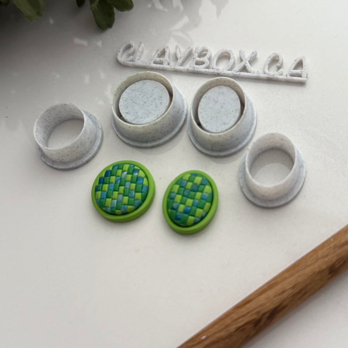 Circle and oval bezel cutter set