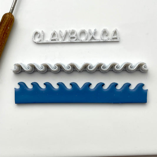 Decorative edge cutters - made for polymer clay