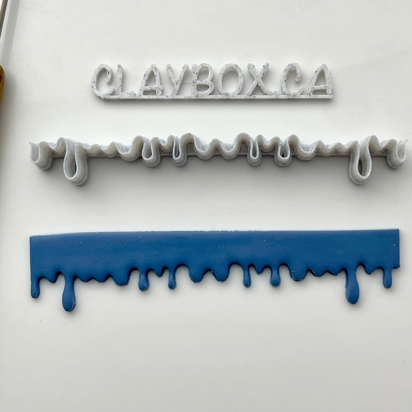 Decorative edge cutters - made for polymer clay