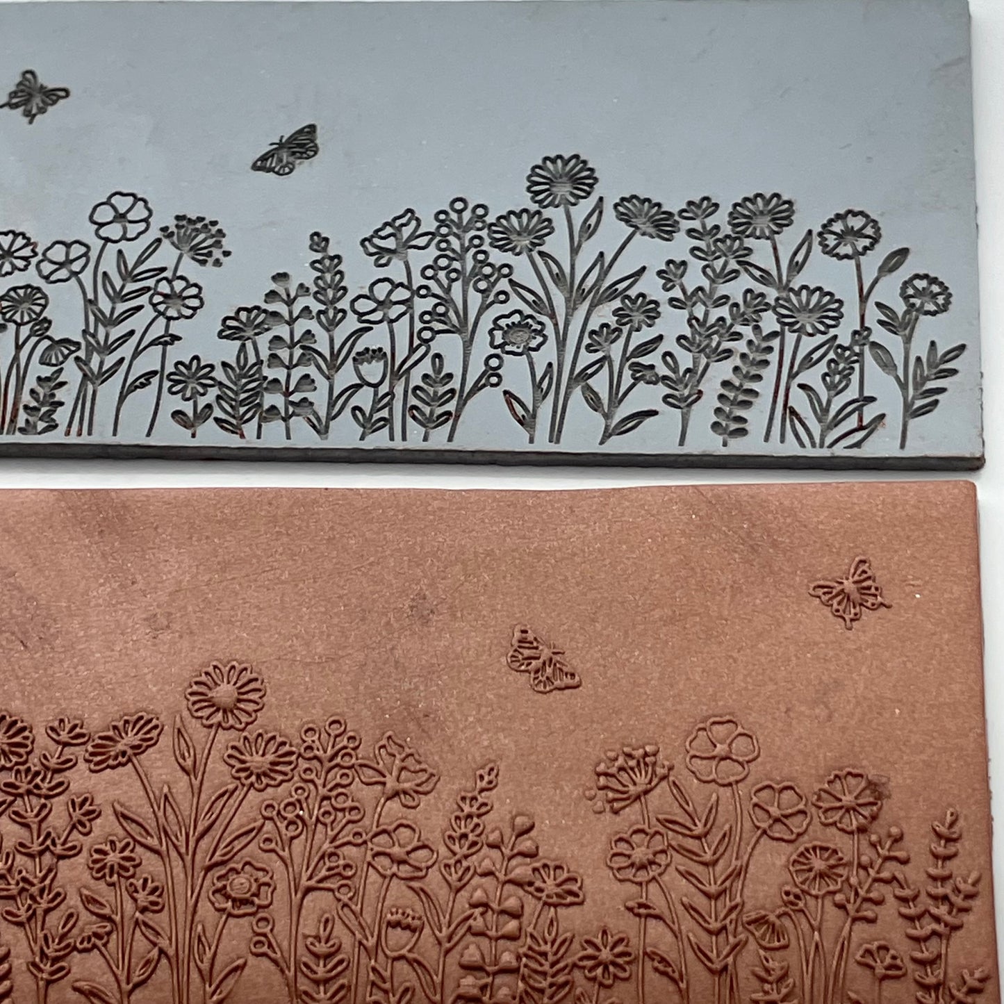 Wildflowers texture mat