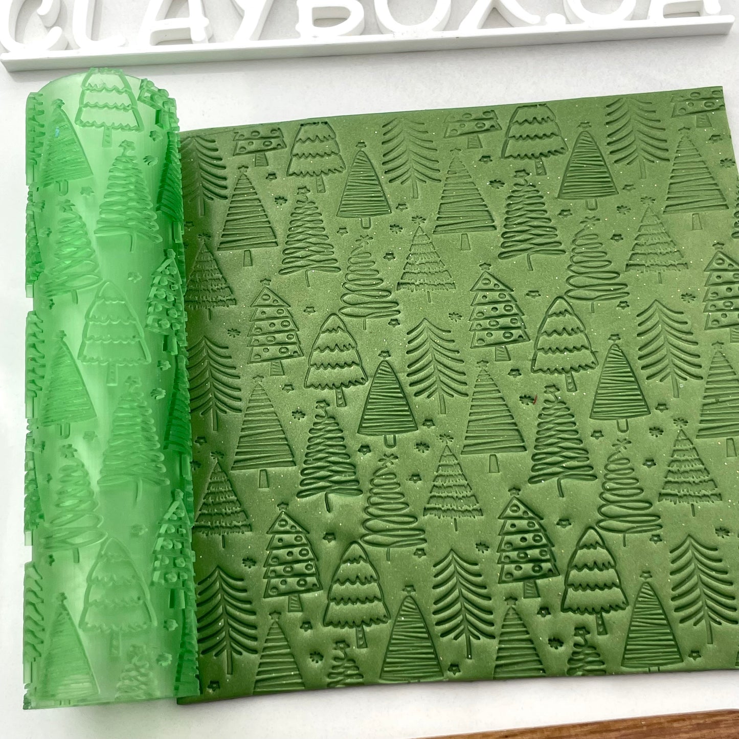Christmas tree texture roller