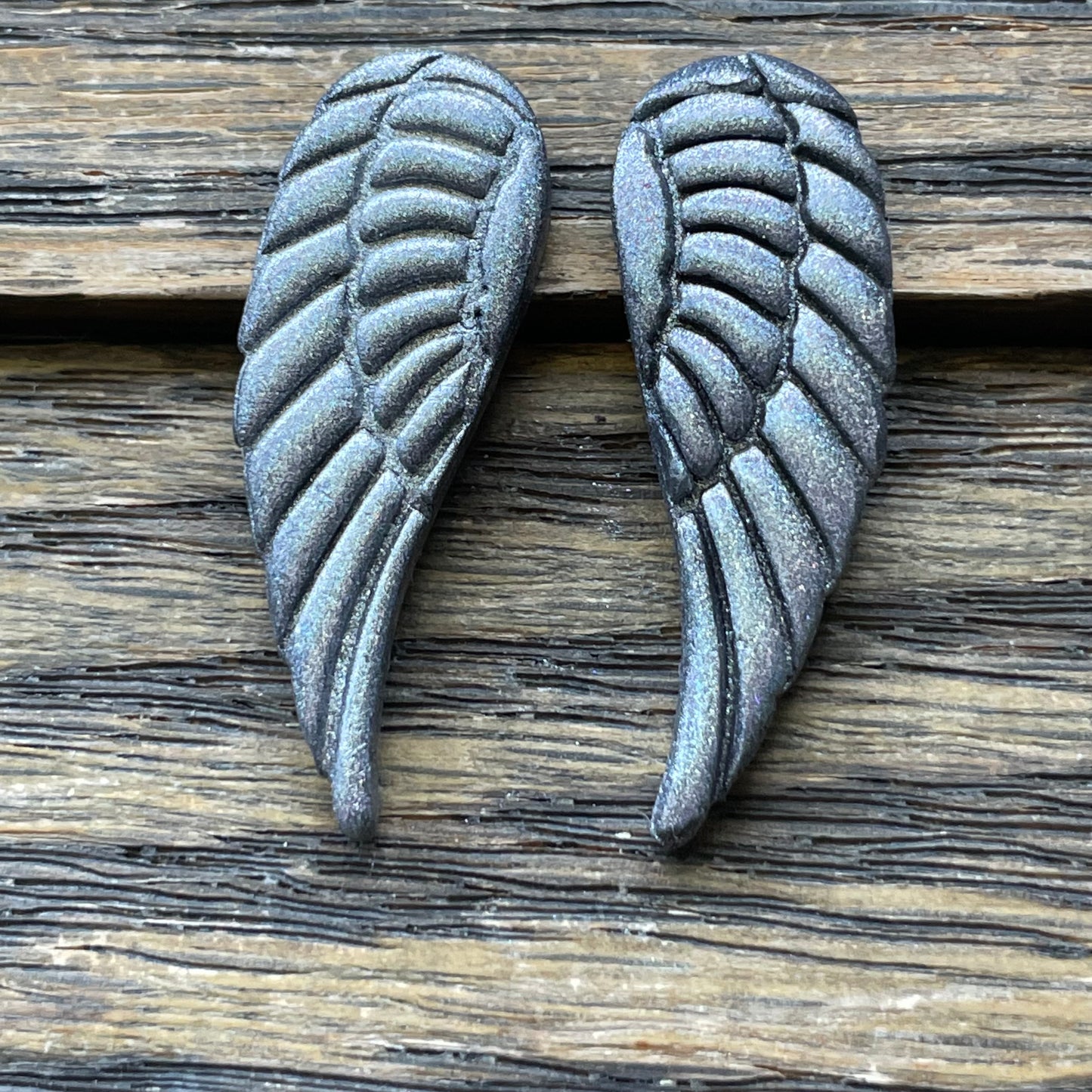 Angel wing stamps and matching cutters