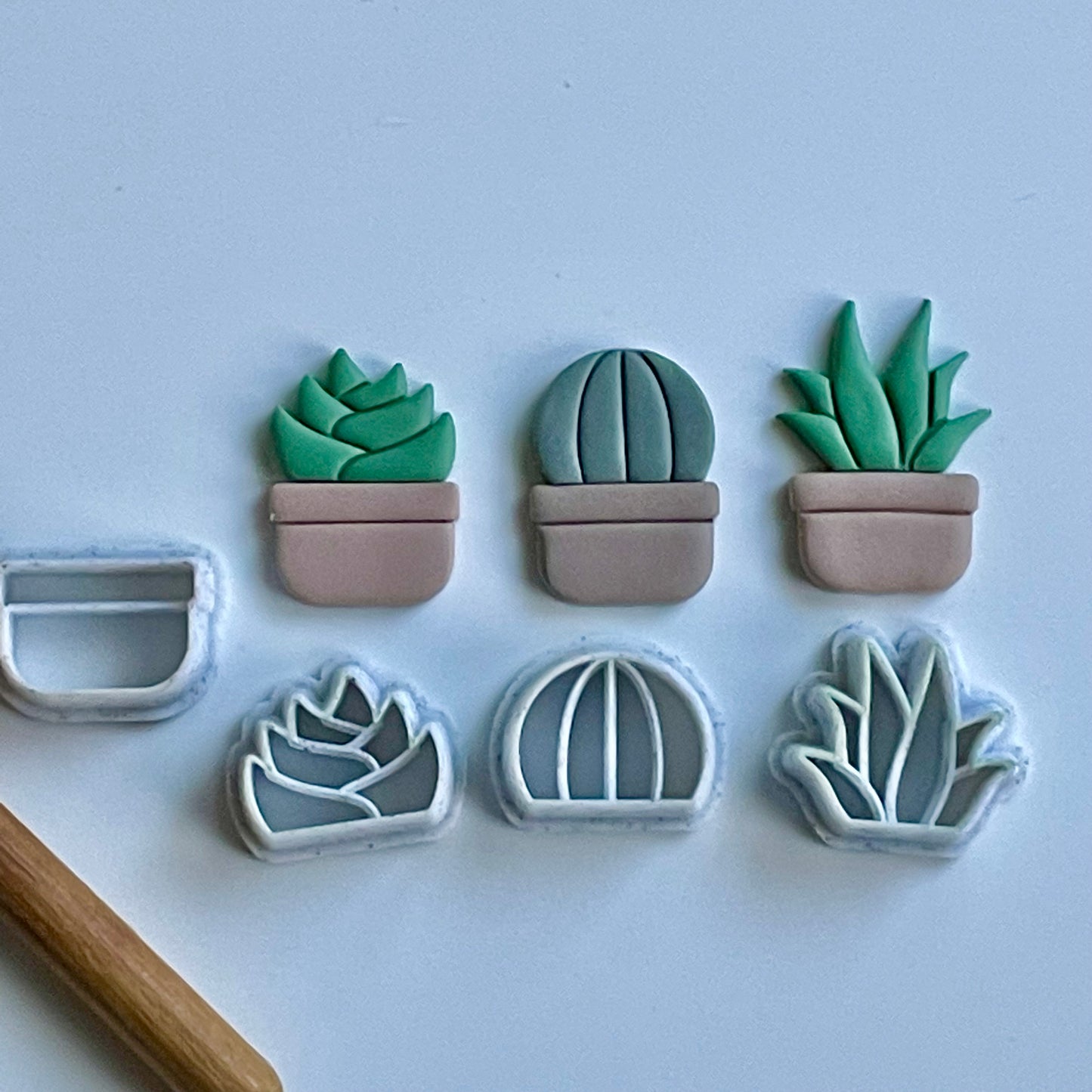 Cactus combined stamp/cutter set