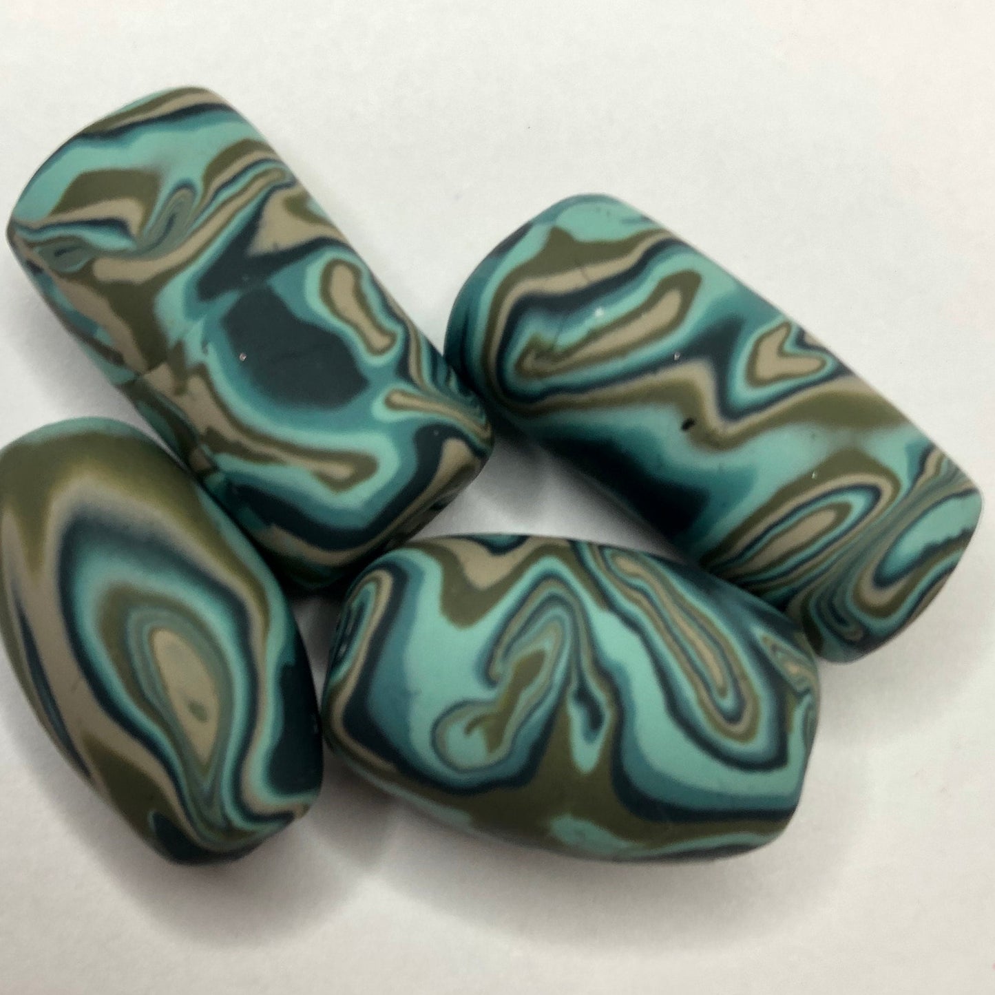 Polymer clay recipes - Sandy Teal