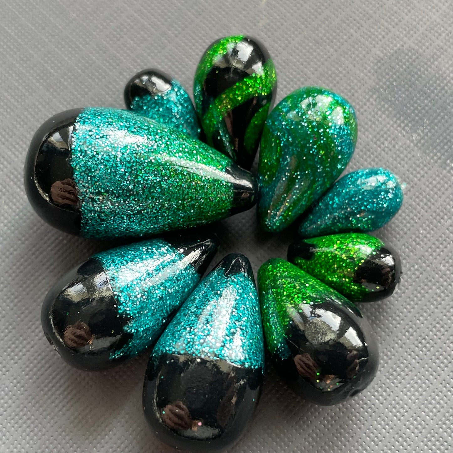 Teardrop bead roller - made for use with polymer clay