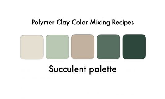 Succulent color recipes